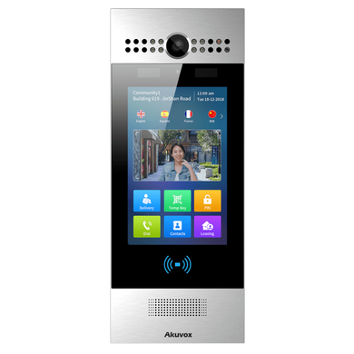 R29C - Многоабонентная вызывная панель на Android (распознавание лиц, Bluetooth), Многоабонентская
