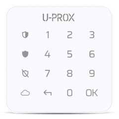 U-Prox Keypad G1 (white), Білий