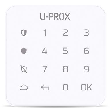 U-Prox Keypad G1 (white), Білий