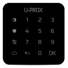 U-Prox Keypad G1 (black), Чорний