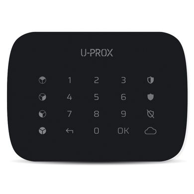 U-Prox Keypad G4 (black), Чорний